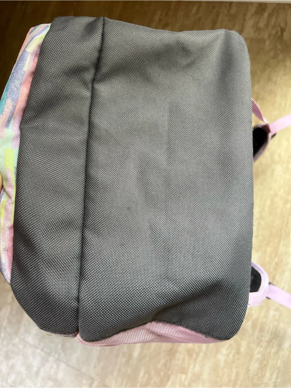 Lands' End Kids Galaxy Backpack - Purple Blue Pink Large 18”